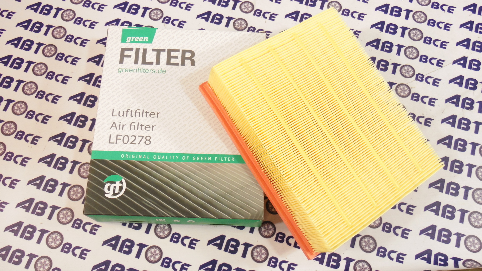 Фильтр воздушный LF0278 GREEN FILTER